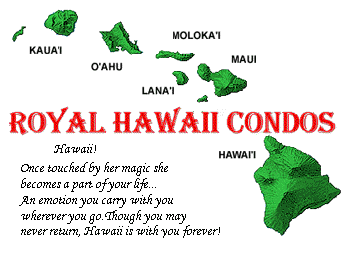 Map of Hawaii vacation rentals